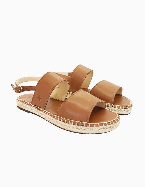 Espadrilles Maje En Cuir Rouge - Pointure 36 - Très Peu Portées - Excellent état