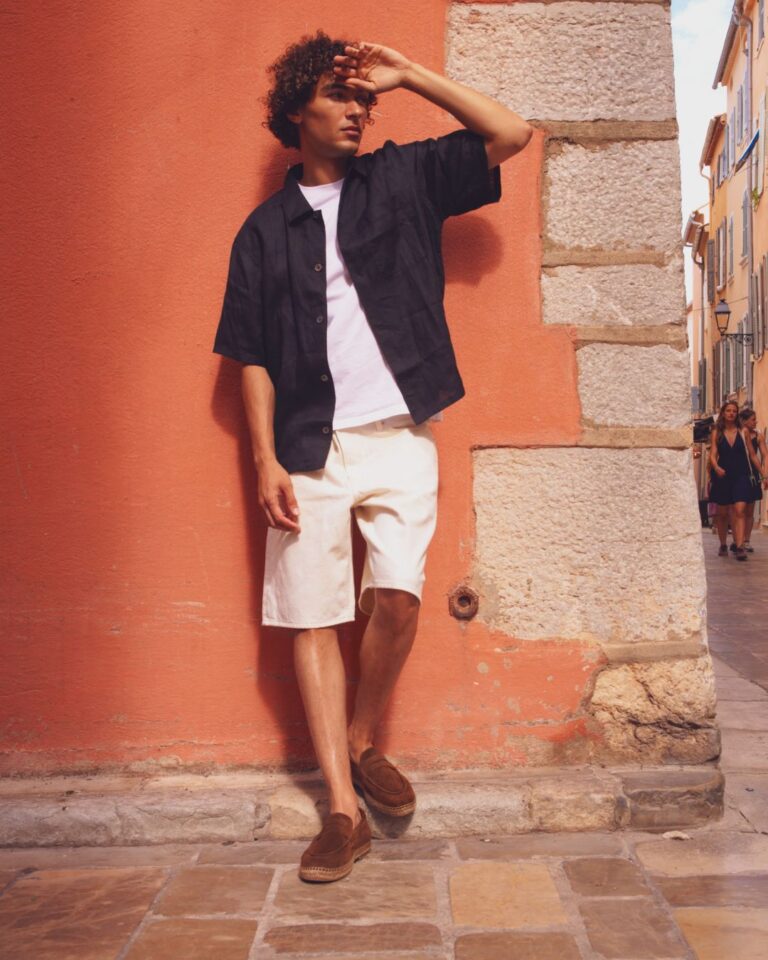 Espadrille Daim Marron Homme